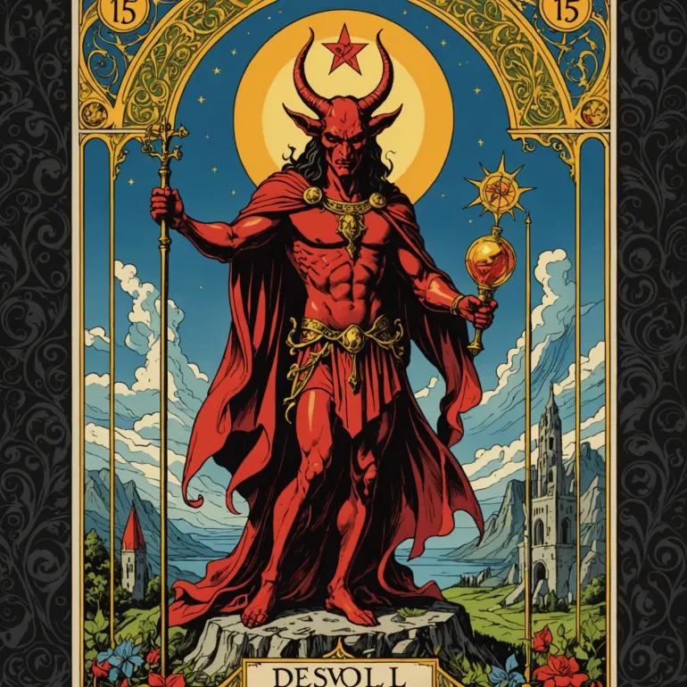 Таро: Дьявол, перевернутый и прямой — значение в раскладах : Подробный разбор 15 аркана в отношениях, карьере и здоровье