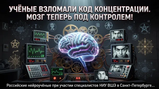 Учёные взломали код концентрации. Мозг теперь под контролем!